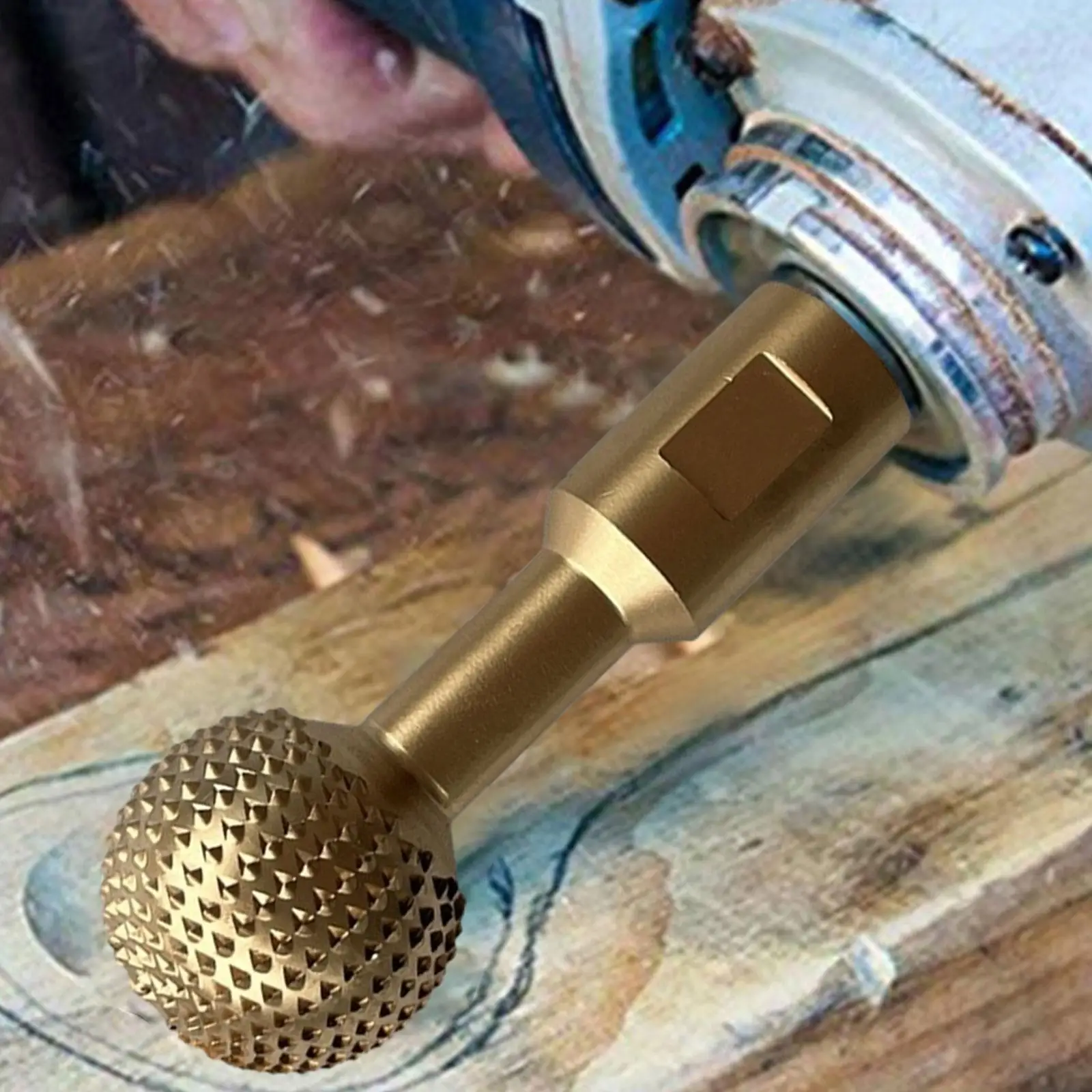 Sphere Rotary Burr Drilling Bit Ball Grinding Head Accessories Carbon Steel for Angle Grinder Grinding Wood Carving Engraving