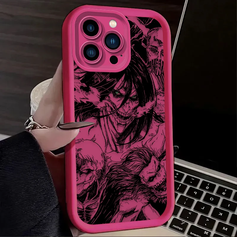 Premium Attack on Titan Silicone Phone Case