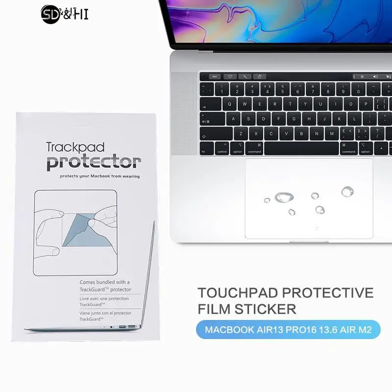 Touchpad Protective Film Sticker For Macbook Air13 Pro16 13.6 Air M2 Protector Film Clear Anti-Scratch Trackpad Skin