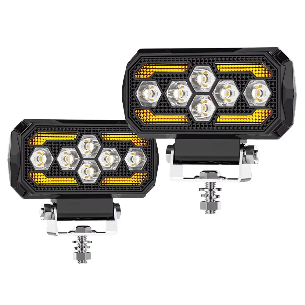 4.5Inch Work Fog Light Long Range Auxiliary Auto Fog Light Led Light Bar for Mo