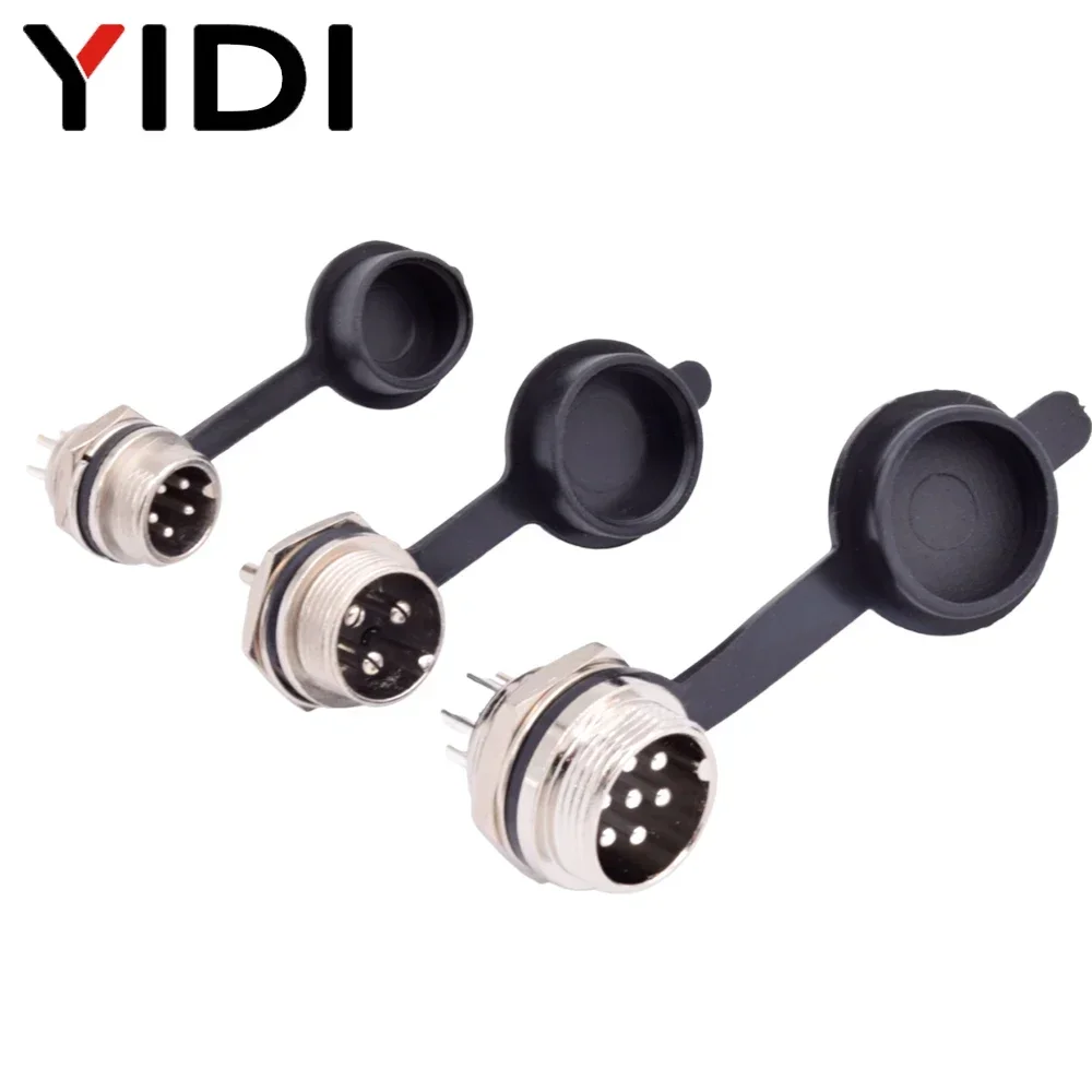 Cable Connector 3/5/10pcs GX12 GX16 GX20 Aviation Circular Plug Socket