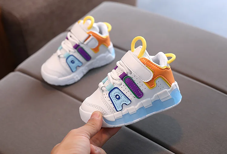 Childrens Casual Fashion Shoes - Breathable Soft Soled Sports Shoes for Ages 1-6