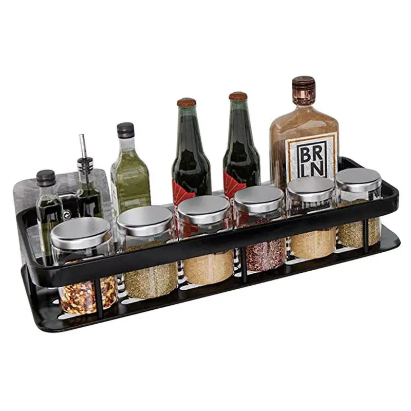 

Bathroom Shelves No Drilling Adhesive Bathroom Organizer For Bathroom Living Room Toilet Bathroom Accessories