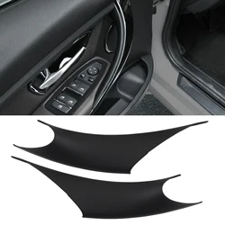 Luxury Car Interior Door Handle Cover - Premium Accessories (Black)