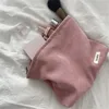 Corduroy Cosmetic Bag Large Capacity Women's Zipper Cosmetic Bag Hand Bag Wallet Travel Girl Cosmetic Storage Bag 4