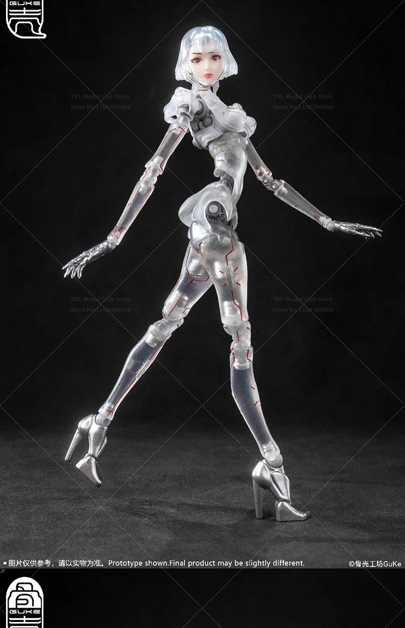 1/12 Scale Cyberpunk Mechanical Experimental Subject AI agent-Lady