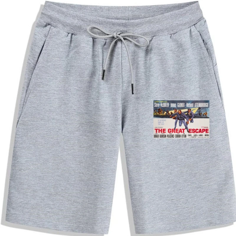 

The Great Escape 1960S ретро фильм плакат унисекс Мужские шорты для молодежи среднего возраста старые шорты для мужчин