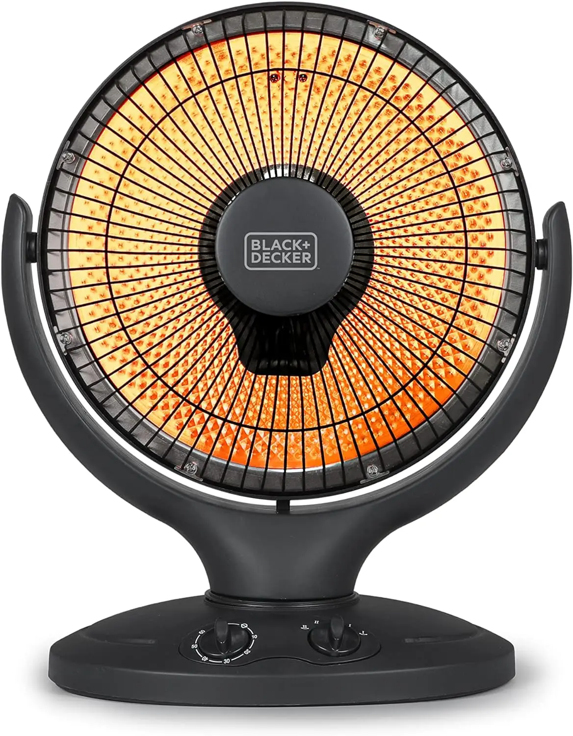 

Heater for Rooms up to 161 Sq. Ft., Oscillating Space Heater & Heater for Bedroom with Overheat Protection, Small Heater wit Air