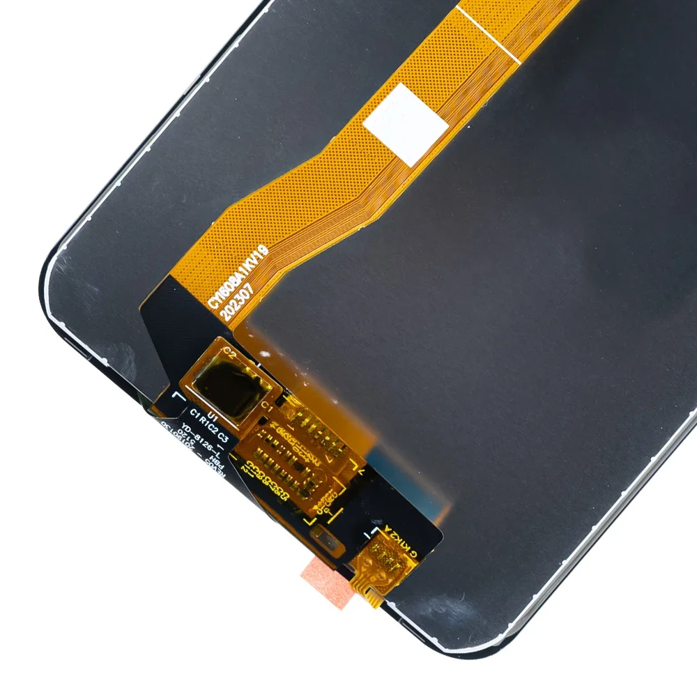 프레임이 있는 LCD 디스플레이 터치 스크린 디지타이저, Oppo Realme C2 RMX1941 RMX1945, Oppo A1k CPH1923 용 AMOLED, 6.1 인치