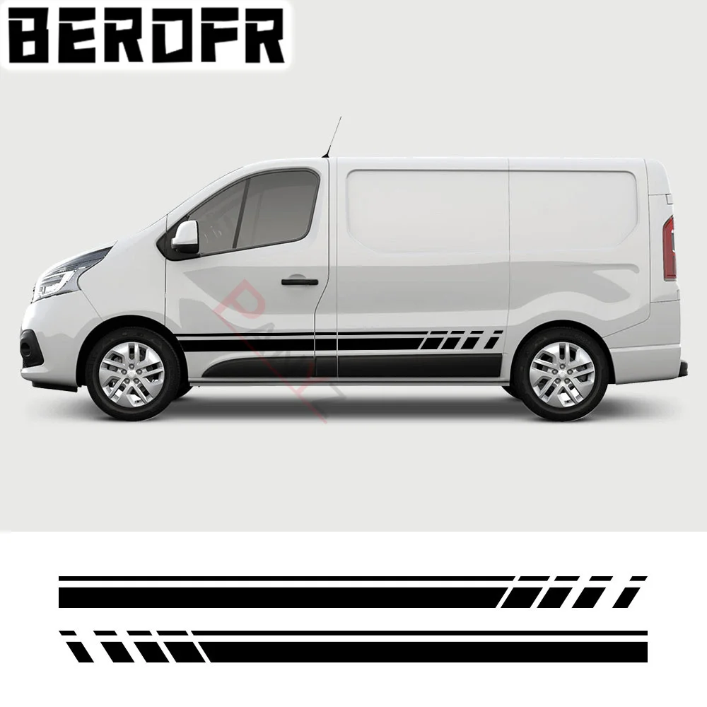 

2 шт., автомобильные виниловые наклейки для Renault Trafic/Vauxhall/Opel Vivaro/Nissan NV300