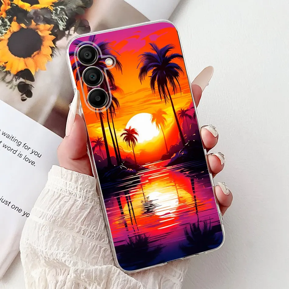 Cool Dragon Tiger Painting Soft Silicone TPU Phone Case