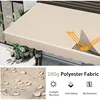 10 Ft x 8.2ft retractable awning, aluminum patio awning, outdoor manual retractable awning 4