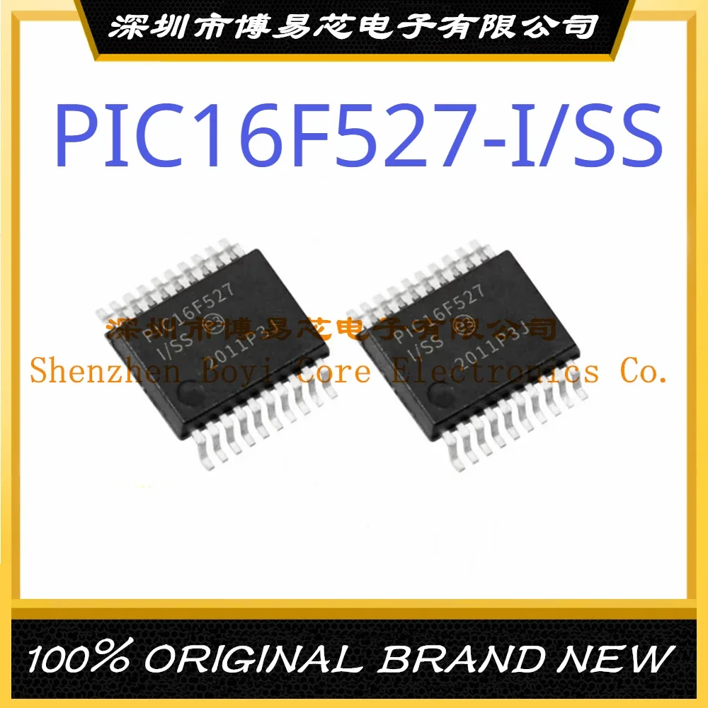 PIC16F527-I/SS 20MHz 2V~5.5V with Program FLASH Capacity: 1K@x12bit 68Byte EEPROM/data FLASH Capacity: 64Byte 17 ADC 1@x8ch/8bit 5pcs pic16f1936t i ss pic16f1936 i ss pic16f1936 ssop28 ic mcu 8bit 14kb flash 28ssop