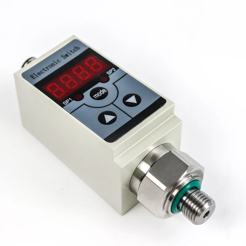Adjustable limits air pressure hydraulic oil digital pressure switch controller PNP NPN electronic sensor controll
