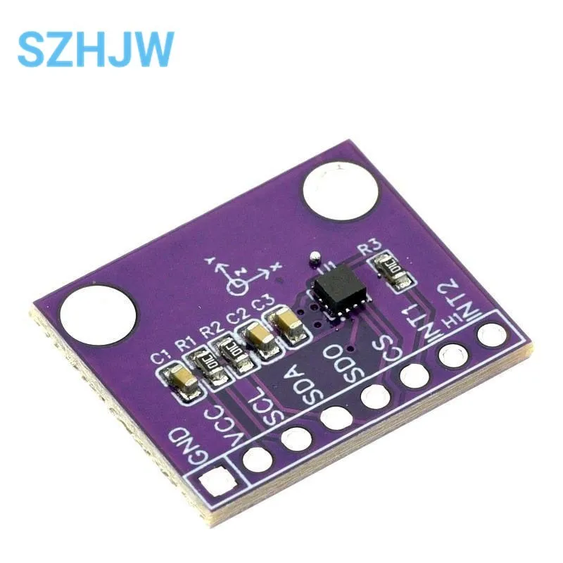 MCU-LIS2DH12TR 3 축 가속 모듈 센서 개발 보드, ADXL345 교체, LIS2DH12TR