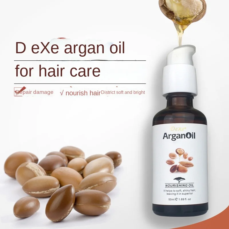 50ml Moroccan Hair Care Essential Oil Repairs Rough Damaged Hair Nutrient Solution Improves Dry Damaged Hair care