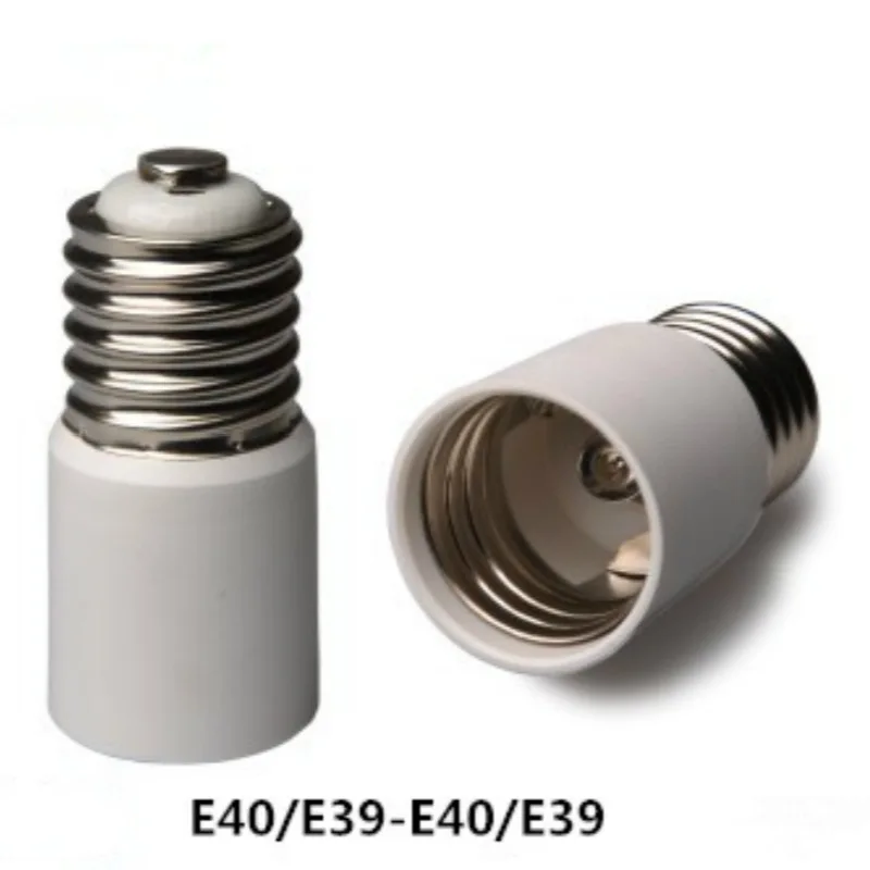 NEW E40 to E40 Light Socket adapter E39 to E39 Lamp holder base Extension Extender Mogul Socket Extender converter, CE Rohs