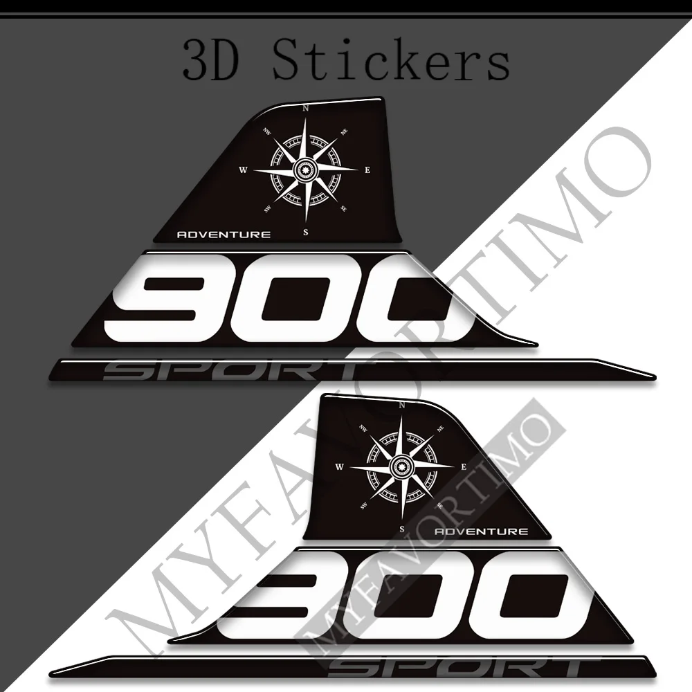 Per Triumph Tiger 900 Rally Tank Pad Knee Kit Olio Gas Carburante Adesivi 3D Protezione Decalcomanie