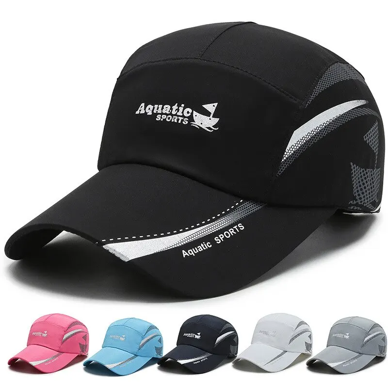 Rametto Cappellino sportivo estivo per esterni Cappelli da pesca da golf Cappellini da baseball impermeabili ad asciugatura rapida Cappelli Su regolabili per donna_voghion.com