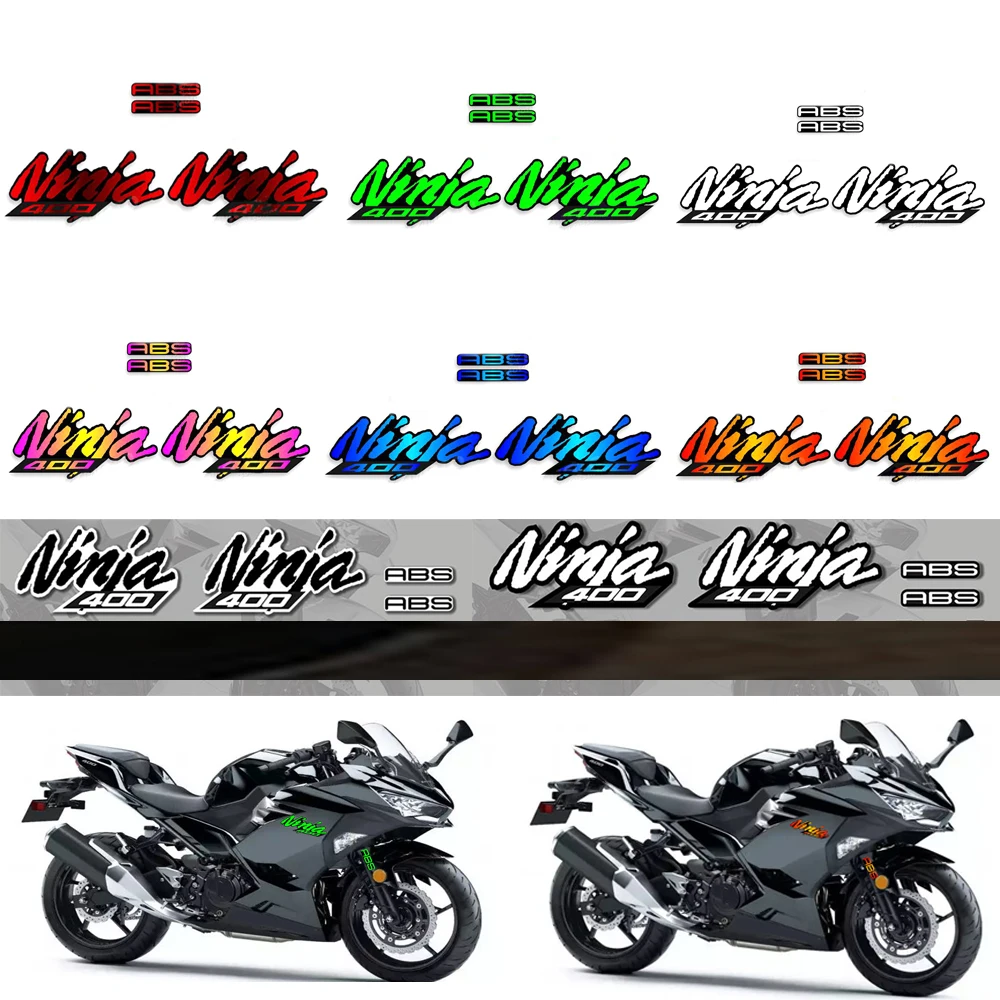 

Для Kawasaki NINJA400 ninja 400 2018-2023 2018 2019 2020 2023 ниндзя аксессуары для мотоциклов обтекатель наклейка комплект наклеек для автомобиля