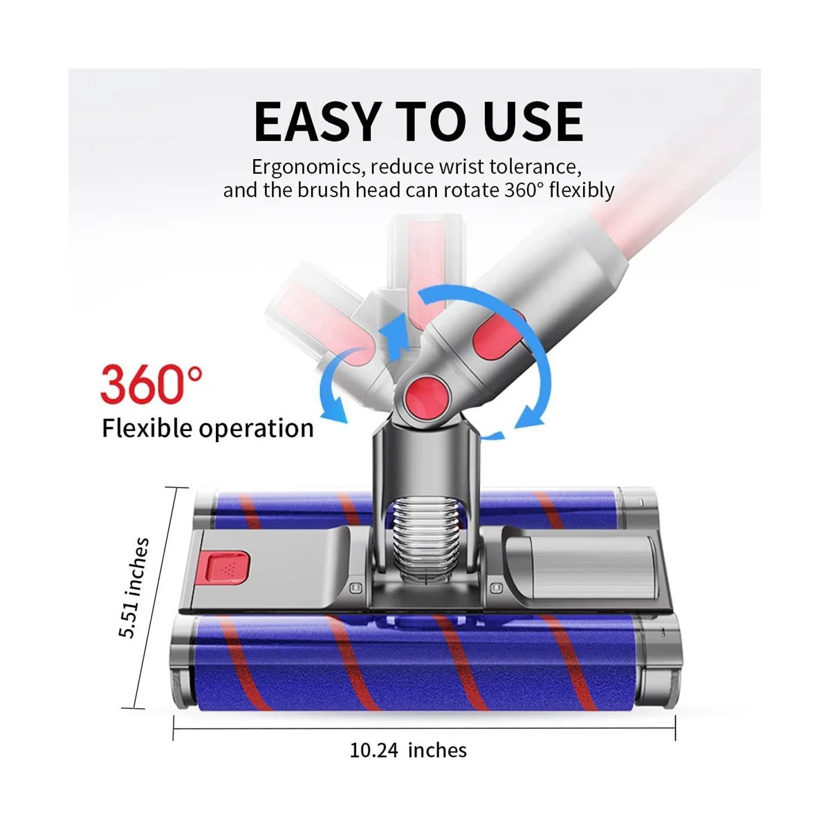 farois led aspiradores pecas rotativas dyson v7v8v10v11v15 01