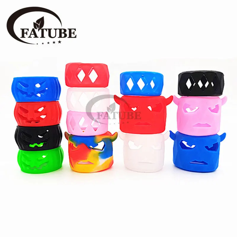 

1PCS Bubble glass silicone protective sleeve for：Mesh anti slip sleeve/cow head anti slip sleeve/pumpkin anti slip sleeve