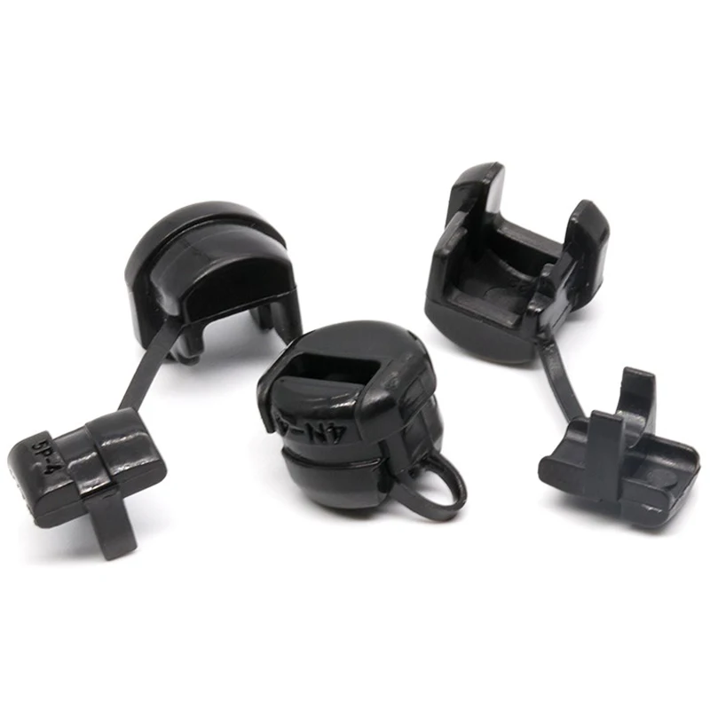 Nylon Power Cord Buckle Protection Wire Sleeve Chassis Wire Clip Fixed Buckle Plastic Card 2P-4 6N-4 4N-4 7N-2 8P-2 cable clip cable pipe clamp