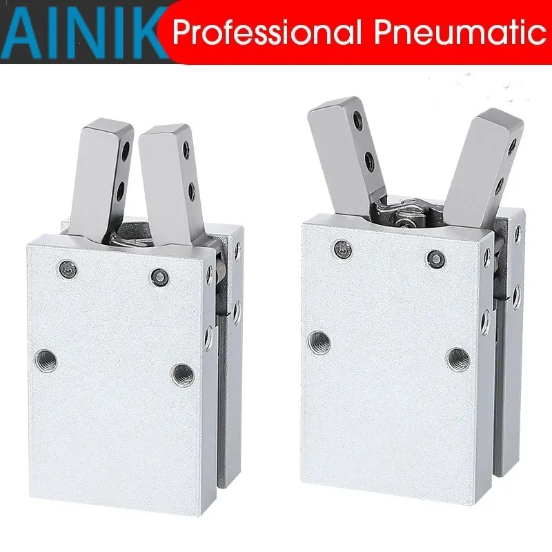 

MHC2 10D 16D 20D 25D 32D Double Acting Pneumatic Gripper Type Angular Style Aluminium Clamps Air Cylinder Manufacturers