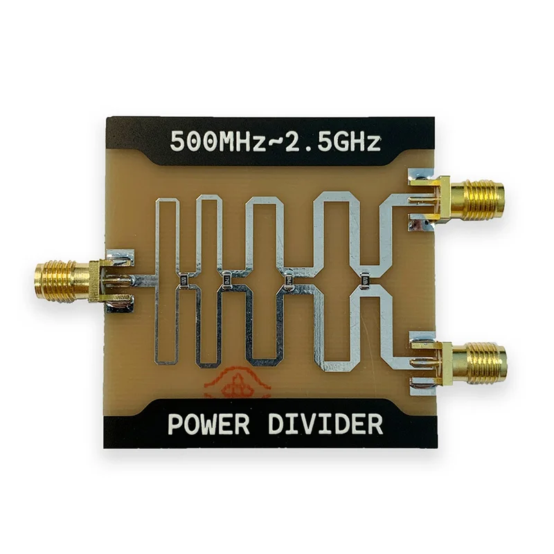 TZT 1 Input 2 Way Output 500-2500MHz Wilkinson Power Divider Splitter Combiner Board electronic component ic chip