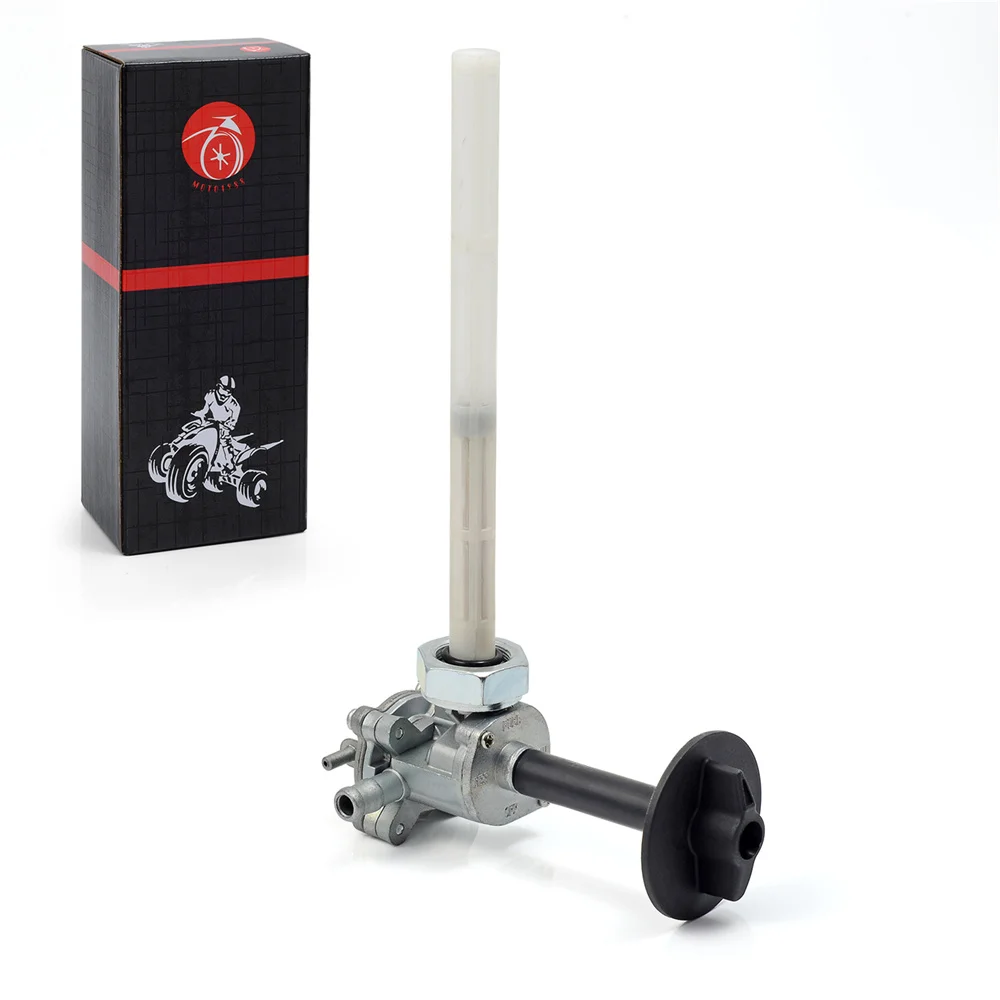 Rubinetto Carburante Per Moto ATV 78 Mm - 2 Pezzi, Valvola Intercettazione Gas Con Filetto 10 Mm E Diametro Foro 6,2 Mm, Ricambio Universale Per Pit Bike E Go Kart