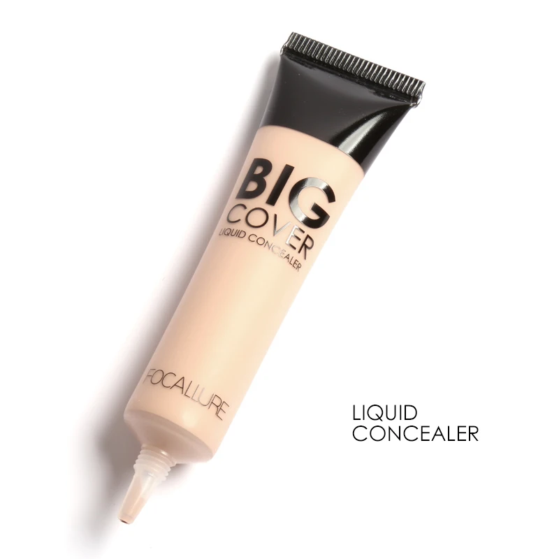 FOCALLURE Makeup Set 3 Pcs Include Liquid Foundation Face Concealer Cream Loose Powder Women Cosmetic Kit