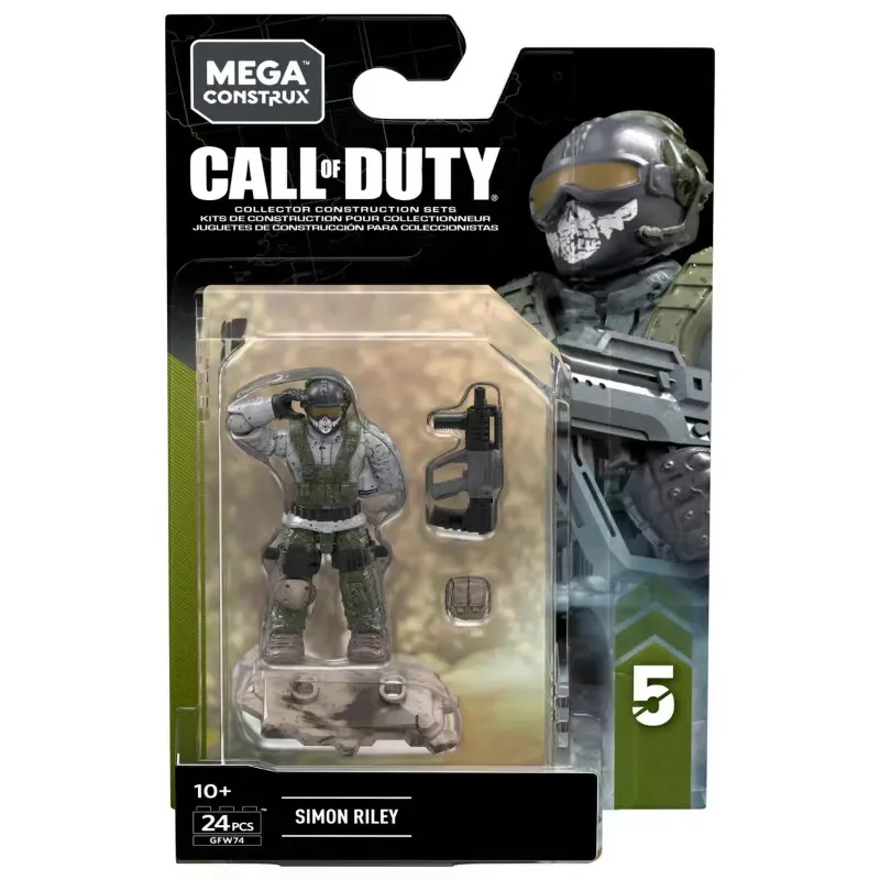 Building Blocks Toys Construx Figures MEGAS BLOCKS Calling of Duty Game Character Model Building Figurine Soldier Collection Kids Birthday Gifts