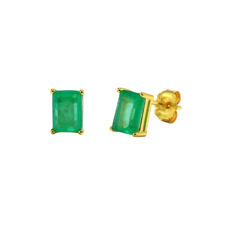 ROXI Charm Luxus 925 Sterling Silber Grüner Turmalin Mode Ohrstecker Für Frauen Edlen Schmuck Paraiba Hochzeit Neue Bijoux – Detail 3