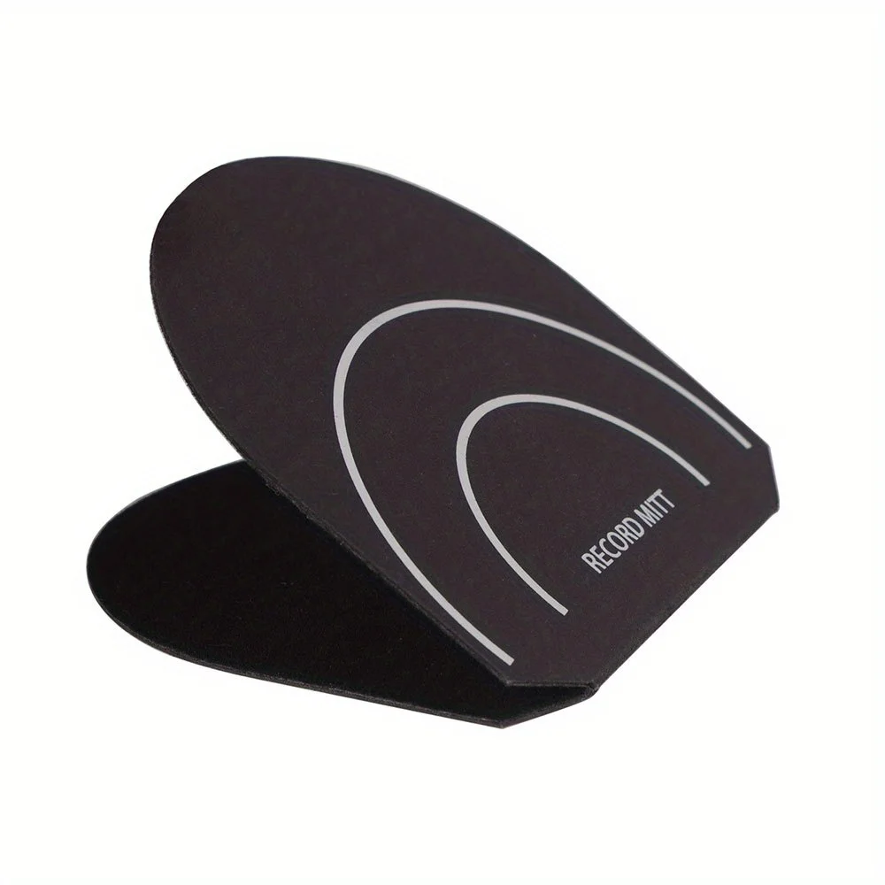 Anti Static Record Mitten & Handler-Record Player Accesories with Soft Microfiber Material, Protect Against Scratch & Dirt