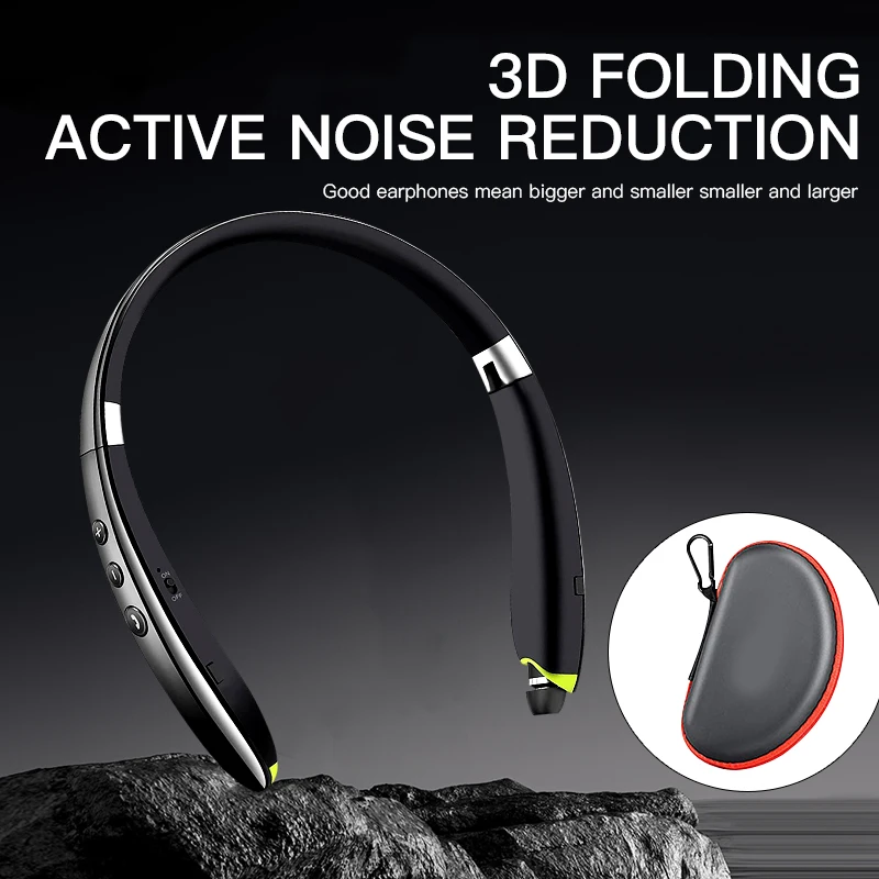 

990 991 TWS Neckband Earbuds True Wireless Earphone Waterproof Sports Headset Built-in Mic Gaming Bluetooth Headphones For Phone