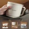 Electric Kettle 1PC Outdoor Mini 800ML Double Layer 304 Stainless Steel Foldable Home Portable Water Kettle 4