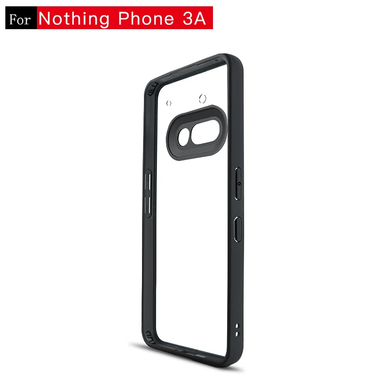 Foluu Coque Transparente pour Nothing CMF Phone 2 Pro - Coque de