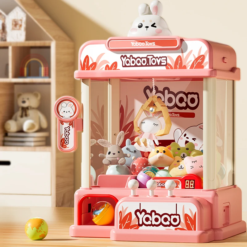 Claw Machines for Kids Adults with Sound Light, Vending Machine Candy Grabber Prize Dispenser Toys,Thanksgiving Girl Toys Gift