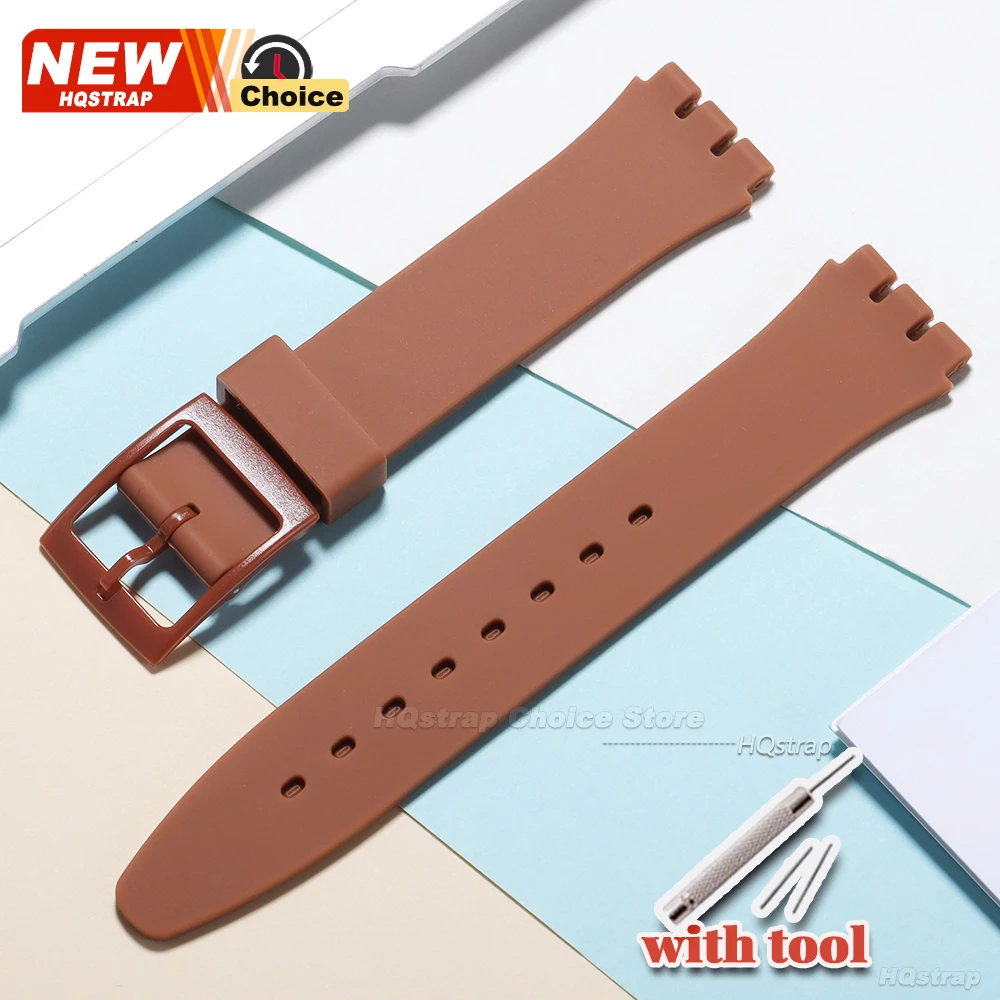Vibrant Silicone Sport Strap - Waterproof Rubber Wristband with Tool