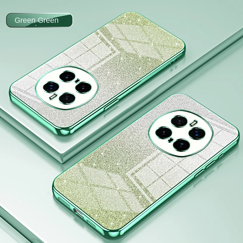 Glitter Slim Protective Soft TPU Back Cover Case