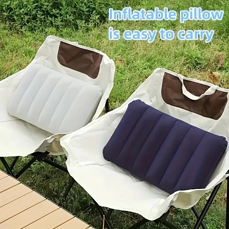 47x30cm Air Cushion Pillows Outdoor Camping Sleep Travel