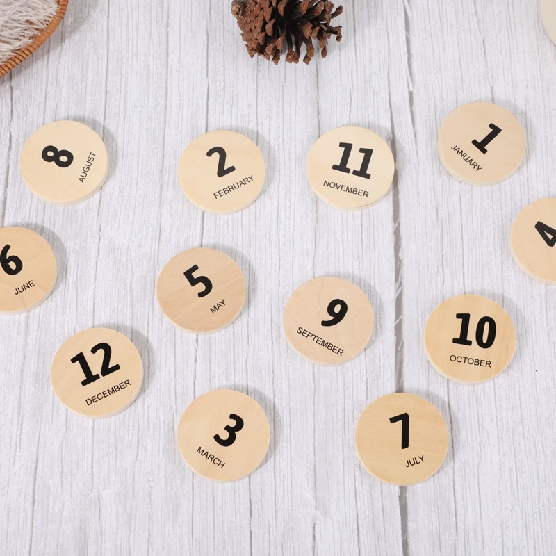 Kids Toys Montessori Wooden Toys Math Toys 1-31 Digital Learning Board Mathematical Baby Early Educational Toys For Children 6