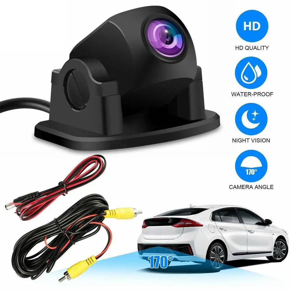 

170-degree HD CMOS Car Backup Camera Front/side/rear View Camcorder Parking Reversing Night Device