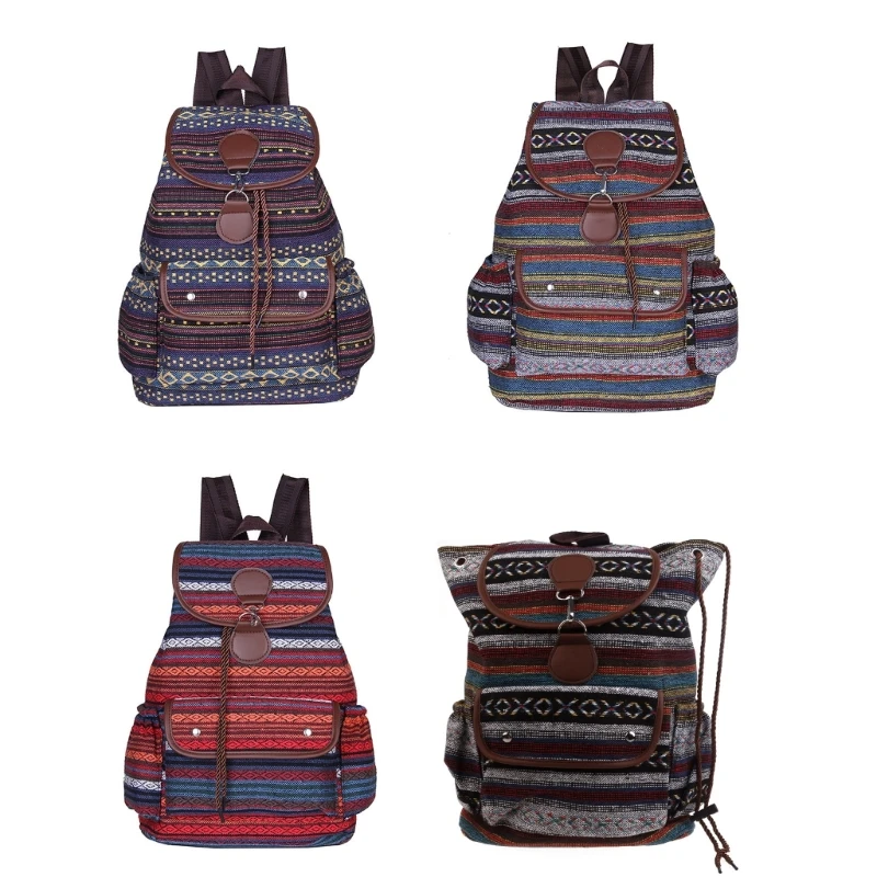 2024 Fashion Oxford Schoolbag Large Capacity Bookbags Backpack for Teen Girls Student Casual Versatile Daypack Vintage Bags 5