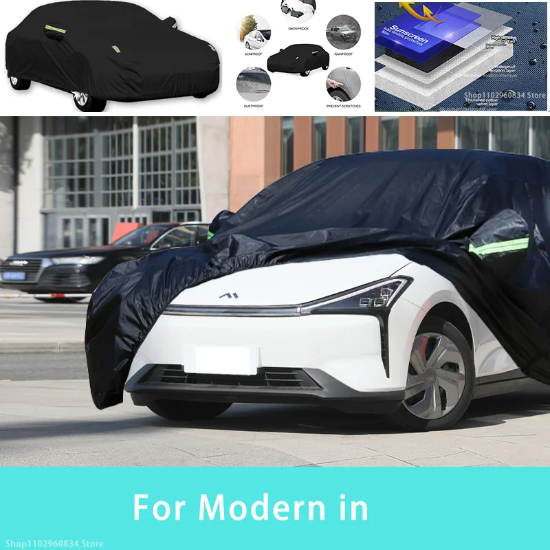 

For Modern in Outdoor Protection Full Car Covers Snow Cover Sunshade Waterproof Dustproof Exterior Car accessories