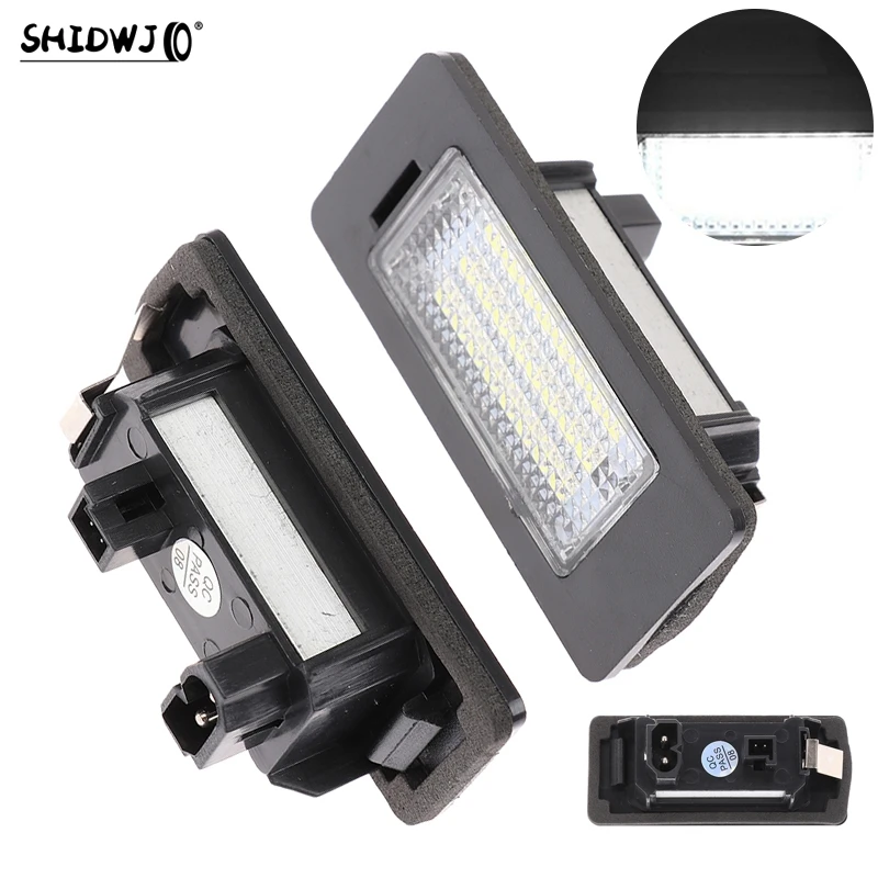 1Pc Led Luce Targa Auto Per E39 M5 E70 E71 X5 X6 E60 M5 E90 E92 E93 M3 Luci Posteriori Targa Lampada Sostituzione Diretta