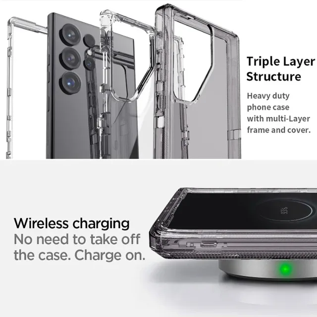 Samsung Galaxy Armor Clear Anti-Drop Case 3