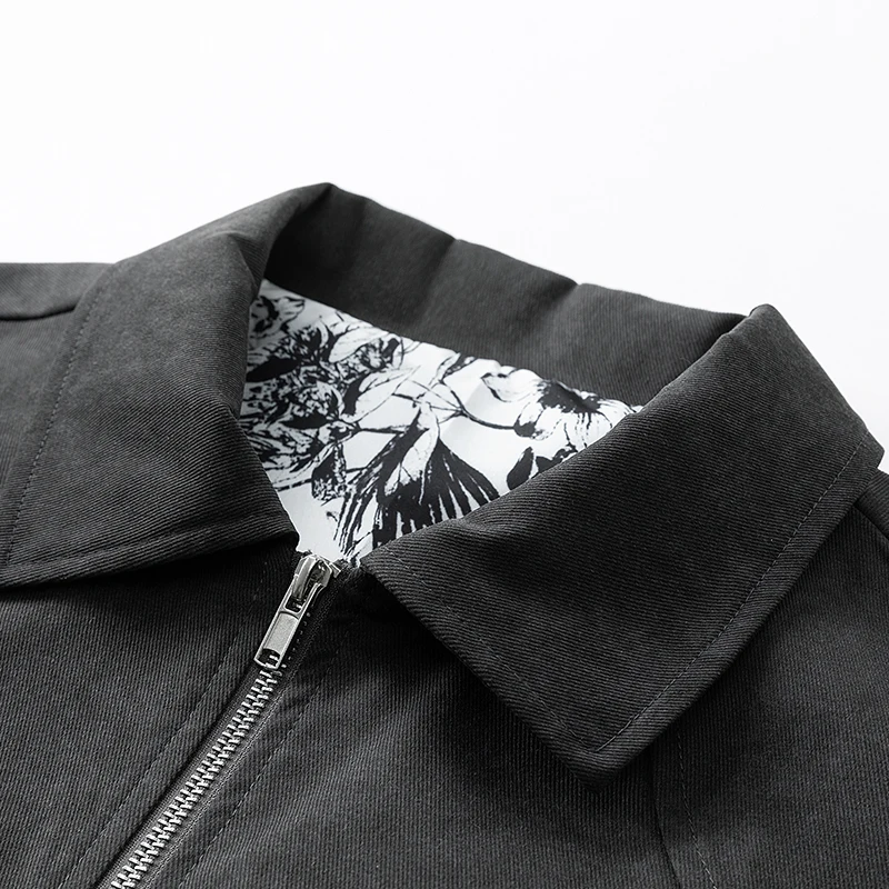 Männer Jacke Business Casual Mäntel Oversize Herbst 6XL 7XL 8XL Plus Größe Lose Oberbekleidung Marke Graben Zipper Komfortable Softshell – Detail 17