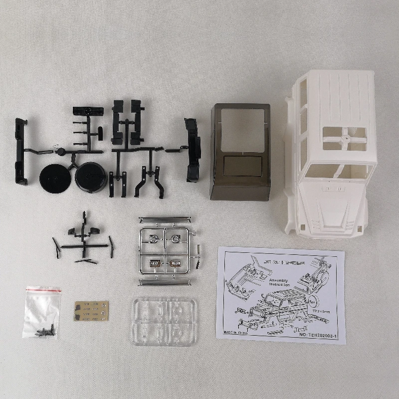 Benz G-Class Pre-Cut White Hard Body Shell Fits for 1/18 Scale RC Crawler Kyosho Mini-Z 4x4 2