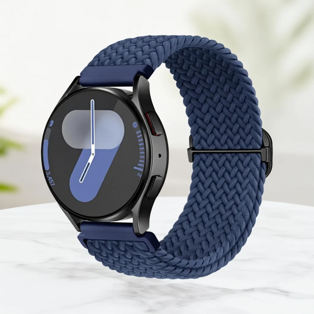 Braided Solo Loop Sport Bracelet - Multi-Size Adjustable Watch Band